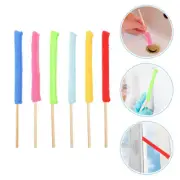 24 Pcs Microfiber Cleaning Rod Narrow Brush Blind Cleaner Duster Tool
