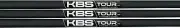 KBS Tour C-Taper Black 120 Stiff Flex Wedge Shafts - .355 Taper Tip - Set of 3