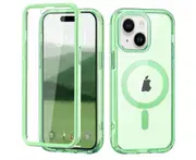 iPhone 15 Case,Shockproof Phone Case ,Scratch-Resistant Back Cover-Green