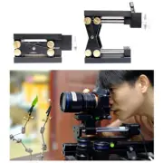 Micrometer Clamp Clip Slide Rail Holder Base For Insect Flower Macro Photography