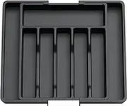 Cutlery drawer storage box, used for cutlery racks, adjustable cutlery trays, wooden drawer partitions for silverware, cutlery, kitchen, bedroom, living room knives storage box