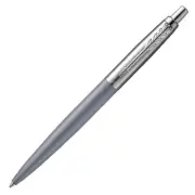 PARKER Jotter XL Ballpoint Pen - Alexandra Matte Grey Chrome Trim - NEW