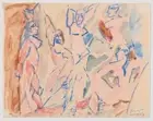 Five Nudes : Pablo Picasso : 1907 : Archival Canvas Art Print