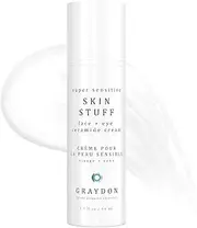 Graydon Skincare Skin Stuff Face & Eye Ceramide Moisturizing Cream Soothes, Intense Hydration for Acne Prone Skin With Rosehip Oil & Maple & Facial Moisturizer Cleanser 1.7 Fl Oz