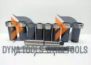 Lathe Tailstock Die Holder 8 Pcs Set MT2 Shank Holds 4 Metric & 4 Imperial Dies