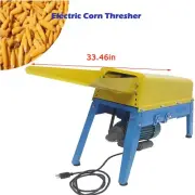 110V Electric Corn Thresher Sheller Threshing Stripping Machine Stripper Tool