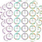 300 Waterproof Canning Labels for Jars Mason Jar Labels Food Labels round for Fo