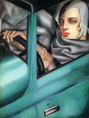 8 x 6 Art Deco Tamara De Lempicka Ceramic Mural Bath Gift Tile #47