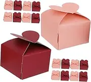 MERRYHAPY 100 Pcs Box Candy Box Wedding Favor Boxes for Guests Wedding Party Favor Boxes Wedding Cake Boxes for Guests Chocolate Boxes Wedding Favor Container Wedding Party Supplies Paper