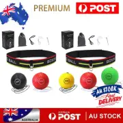 Head-Mounted Boxing Reflex Ball Raising Reaction Boxing Head Ball for Adult Kids