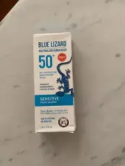 Blue Lizard Sunscreen 50 SPF 5 oz Sensitive Zinc Mineral - NEW