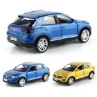 1:36 T-ROC SUV Model Car Diecast Toy Cars Metal Vehicle Pull Back Boys Toys