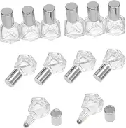 Gatuida 12Pcs Roll Glass Roll Bottles Empty Essential Oil Roller Ball Containers Leak Design for Storing Perfumes Synthesis Natural Oils for Travel and DIY Projects