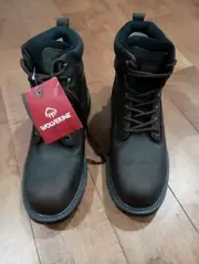 Wolverine Steel Toe Boots Size 12 Floorhand WP Dark Brown Leather New W Box &Tag