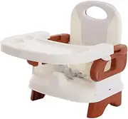 Portable High Chair for Babies and Toddlers, Booster Seat for Table, Adjustable Height Travel Booster Seat with Tray, Toddler Folding Chair for Travel, Baby Feeding Eating Chair, Beach,Camping Chair