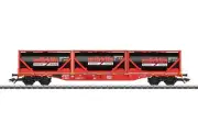 Marklin Store Car 47165 Shipping Container Transport Car Limited HO