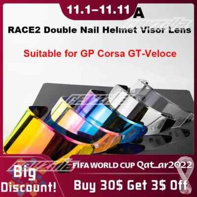 Visor Lens Replacement For AGV PISTA GP Corsa R Corsa RR RACE 3 Helmet Shield