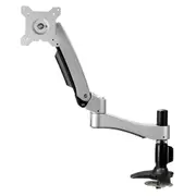 Up to 24" 10kg Tilt Swivel Arm LCD Monitor VESA Mount Bracket Desk Grommet Base