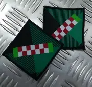 British Army Issue Argyll & Sutherland Highlanders Tartan TRF Patch X2