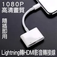 在飛比找momo購物網優惠-【AILEC】iPhone Lightning 轉HDMI 