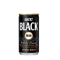 在飛比找Yahoo奇摩購物中心優惠-UCC BLACK無糖咖啡 (185g)