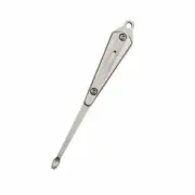 Hot Titanium Ear Wax Remover Ear Pick Cleaner Safe Curette Keychain Pendant Tool