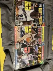 Tuff Stuff Magazine March 2002-Michael Jordan All 3 Collectible Covers NEW