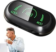 Clip On Earbuds | Clip On Workout Headphones,Long-Lasting Secure Fit, True Wireless Earphones with Charging Case, Sweatproof, Waterproof Headset, Comfortable, Lightweight for Commuting