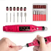 Nail Art Drill Polish Kit Electric Nail Polisher Art Drill Polishing Manicure Set Nail Care Beauty Drill Manicure Pedicure Tool