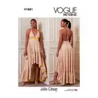 NEW Vogue V1881 Misses' Dress by Júlio César Pattern By Spotlight