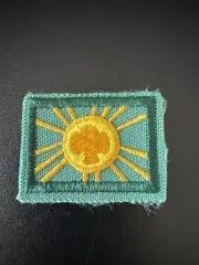 Girl Scout Sign Of The Sun Vintage Junior Badge