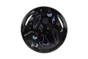 Crystal Wonderland Crystal Witch Print Round Ceramic Trinket Dish Plate