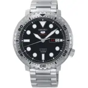 New Watch Seiko 5 Sports SRPC61K1 Bottle Cap Automatic 100M Black Dial Diver