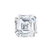 Lab Grown Diamond Ring 2 CT Asscher Cut simple Engagement Ring Solitaire