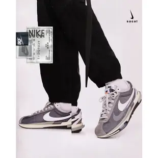 【SACAI X NIKE CORTEZ 4.0 OG】灰白 白紅藍 阿甘｜復古 男女鞋 DQ0581-001 100