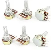 Aexit (Potentiometer) Pcs Top Adjustment Single Turn Shaft Pins Pot Carbon Film (96ry745qf188) Potentiometer B500K