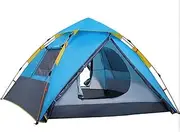 Camping Tents, Automatic pop-up Double-Layer Waterproof Couple Tent| Family Tent That can accommodate 2-3 People| and Hiking Trips