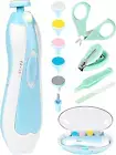Baby Nail Trimmer Electric 12 in 1 Nail Clippers File Kit with Scissors Tweezers