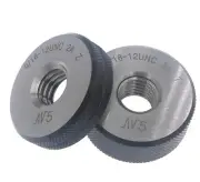 Thread Ring Gage 9/16-12 UNC 2A Threaded Ring Gauge GO NOGO Unite Ring Gages