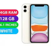 Apple iPhone 11 (128GB, White) - Grade (Excellent)