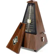 GLEAM Metronome - Mechanical for Musicians with Free Bag Teak