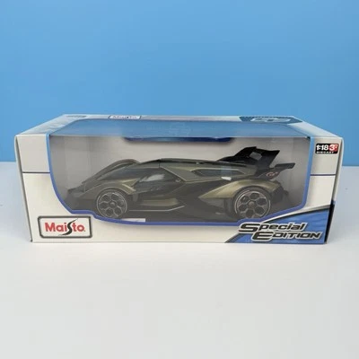 Maisto Lamborghini Lambo V12 Vision Gran Turismo 1:18 Diecast SE Metallic Green