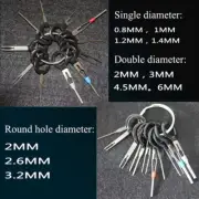 11Pcs Wire Terminal Removal Tool Car Electrical Wiring Crimp Connector Pin Kit