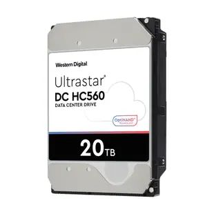 WD Ultrastar DC HC560 20TB 3.5吋企業級硬碟