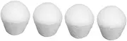 TEHAUX Cake Decorating Tools 12pcs Foam Cake Models in White for Children's DIY Craft Activities