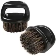 2-Pack Professional Knuckle Brush for Barbers - Essential Beard and Mustache