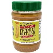 Trader Joe's ORGANIC Valencia Peanut Butter Creamy Salted (16 OZ), Free Shipping