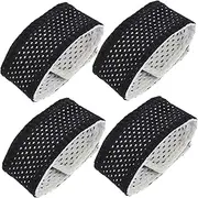 Parliky Sleeve Slip Straps 4 Pack Elastic Cuff Straps for Sports Sleeve Stabilizer