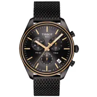 在飛比找Yahoo奇摩購物中心優惠-TISSOT 天梭 官方授權 PR100 經典米蘭帶計時手錶