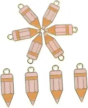 [VANZACK] Unique Diy Pencil Charms Keychain Bag Pendant Zinc Alloy Craft Ornaments for Jewelry